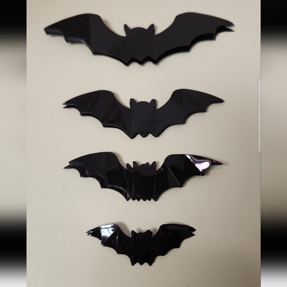 3D Halloween Bats Wall & Table Decoration - Picture 1 of 2